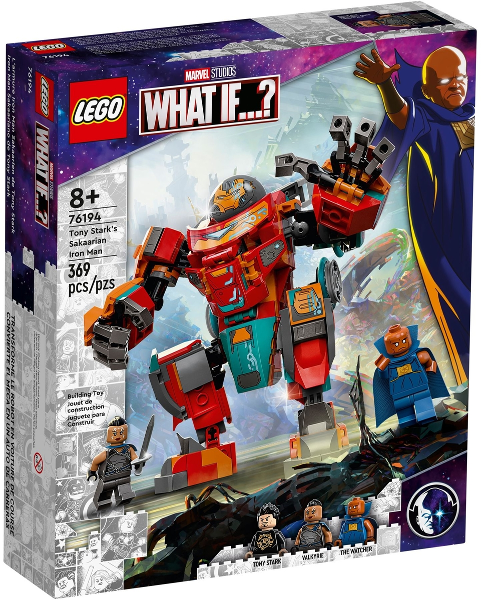 set lego 76194 Tony Stark’s Sakaarian Iron Man